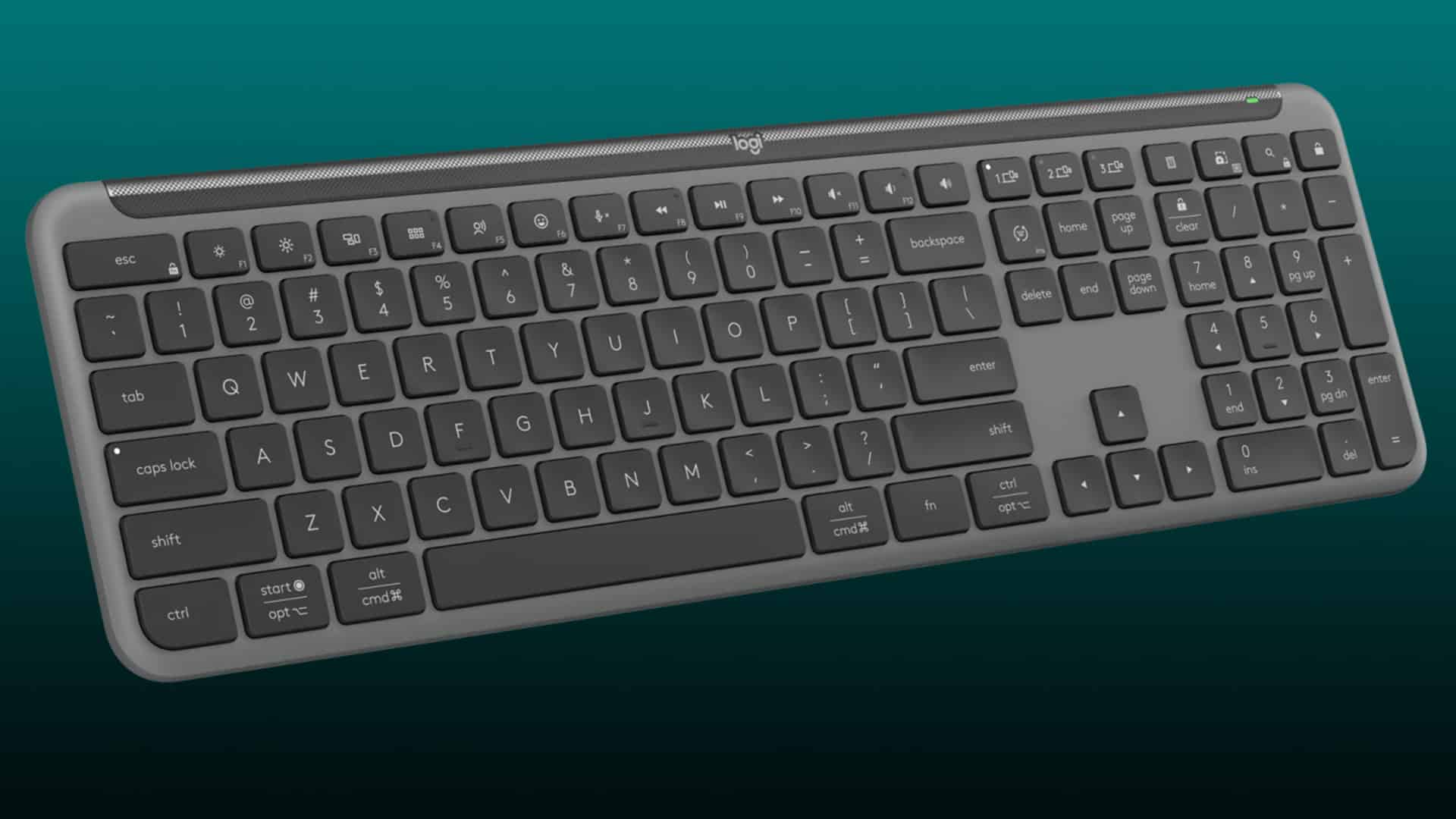 Logitech launches signature slim k950 wireless keyboard sleek design